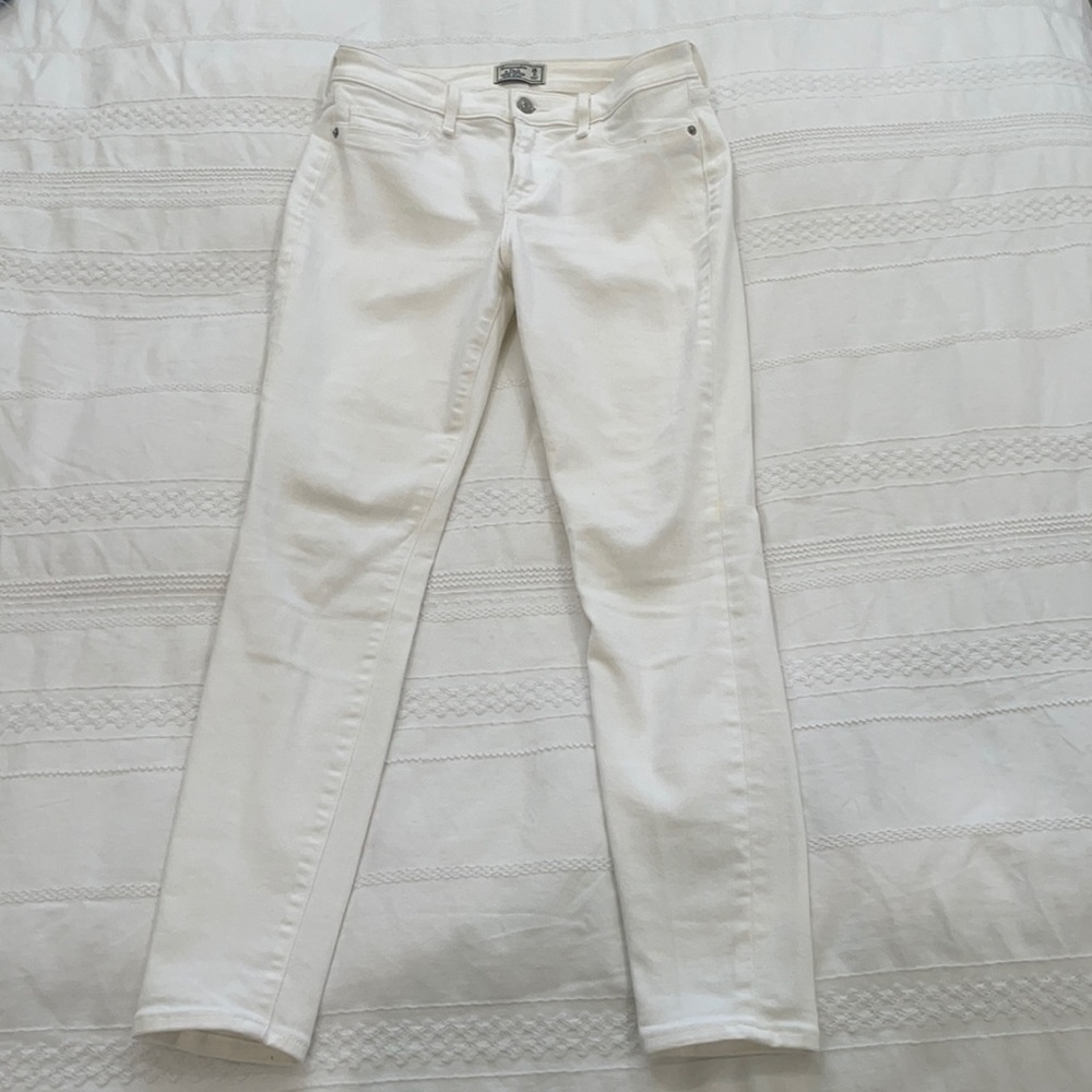 Abercrombie Harper White Jeans  2S